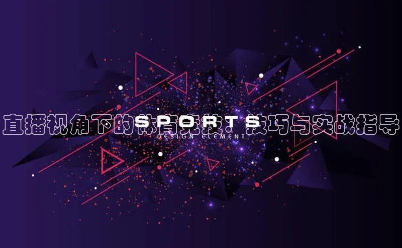 直播视角下的体育竞技：技巧与实战指导